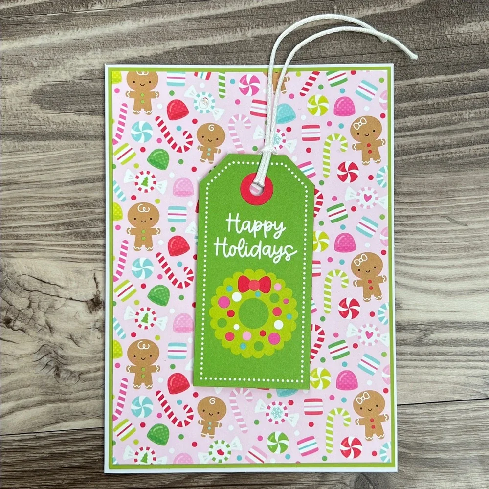 Handmade Christmas and Holiday Cards Set of 10 5”x7” Includes Envelopes